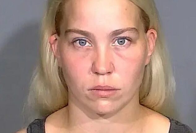 Morgan Stapp, 32, was charged with child sex trafficking after allegedly attempting to facilitate the assault between the man and her seven-month-old daughter