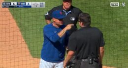 New York Mets manager Carlos Mendoza was ejected from their defeat against the Yankees