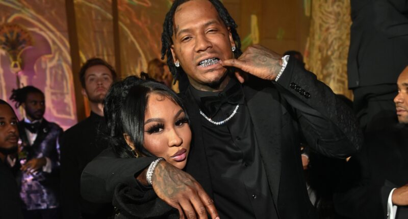 Moneybagg Yo Fuels Engagement Speculation After Ari Fletcher Flexes HUGE Icy Ring
