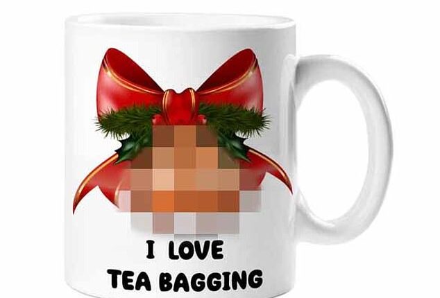 Barry Cochrane had only just started his new job at a Morrisons-owned abattoir and was offended when a mug featuring cartoon testicles and the words 'I LOVE TEA BAGGING' was handed out at a work Christmas party