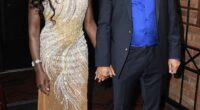 Nana Akua celebrated her engagement to businessman Stephen Gillen with a star-studded party at the Blue Marlin Ibiza London on Sunday
