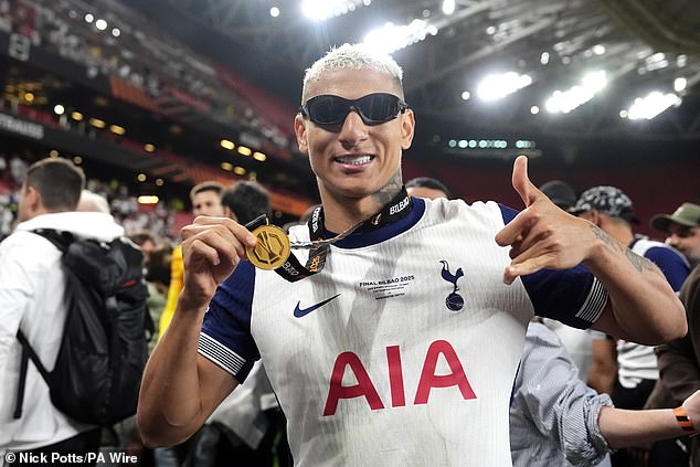 Richarlison has been given the green light to leave Tottenham, according to reports