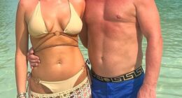 Ellie, 22, and Mark Hillary, 45, (pictured) have opened up on the reality of being in an age-gap relationship