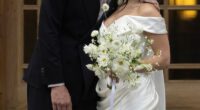 Charli XCX, 32,  has revealed emotional husband George Daniel, 35, cried during their intimate wedding at Hackney Town Hall on Saturday