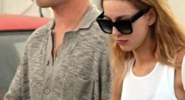 Eve Jobs and Harry Charles were seen on their honeymoon together on the Greek island of Milos after tying the knot in an idyllic Cotswold ceremony last week