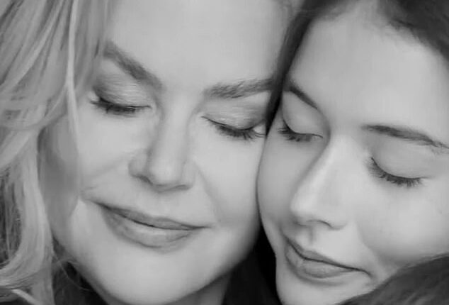 Hollywood's latest nepo baby! Nicole Kidman's daughter Faith followed in her mother's showbiz footsteps as they posed for a stunning joint beauty campaign