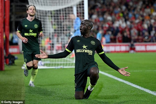 Forest were willing to bid £25million for Wissa in January but Brentford want at least £50m