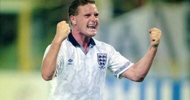 Paul Gascoigne's star shone more brightly than any English player's since the 1966 World Cup victory as he inspired the Three Lions to the semi-finals back in 1990