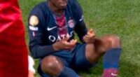 PSG star Ousmane Dembele paid tribute to Diogo Jota with his goal celebration on Saturday