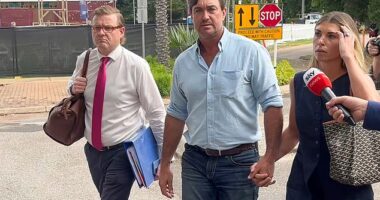 Outback Wrangler's Matt Wright has pleaded not guilty to attempting to pervert the course of justice more than three years after a fatal helicopter crash