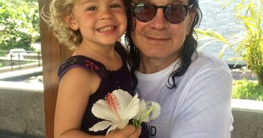 Ozzy Osbourne bonds with his young grandchildren in intimate photos taken before his shock death at 76