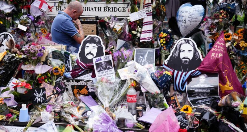 Ozzy Osbourne funeral latest: Black Sabbath icon to be laid to rest after procession through Birmingham