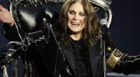 Ozzy Osbourne pictured at his Black Sabbath farewell gig at Villa Park stadium in July