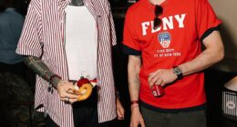 Pete Davidson, 31, and BFF Machine Gun Kelly, 35, have begun planning 'playdates' after it was revealed the SNL alum is expecting his first child; seen in 2024 in Inglewood
