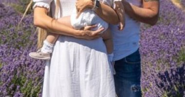 Peter Andre's wife Emily has shared sweet family snaps with the Mysterious Girl singer and their daughter Arabella on Instagram on Sunday