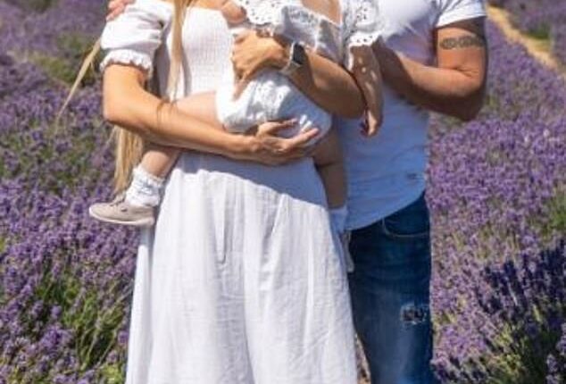 Peter Andre's wife Emily has shared sweet family snaps with the Mysterious Girl singer and their daughter Arabella on Instagram on Sunday