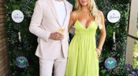 Phoebe Kay, 20, attended this year's Wimbledon men's singles final with her broadcaster father, former T4 host Vernon Kay