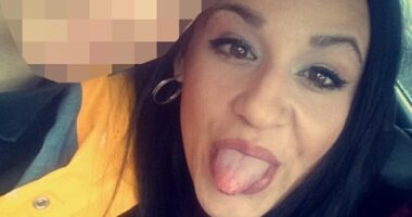 Natashia Artug, 35, was detained alongside seven other people accused of carrying more than 161 kilograms of the drug - worth £1.6 million - in their luggage