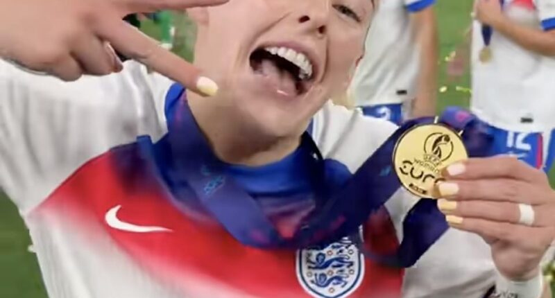 England star Chloe Kelly has now scored the winner in two consecutive Women's Euros finals