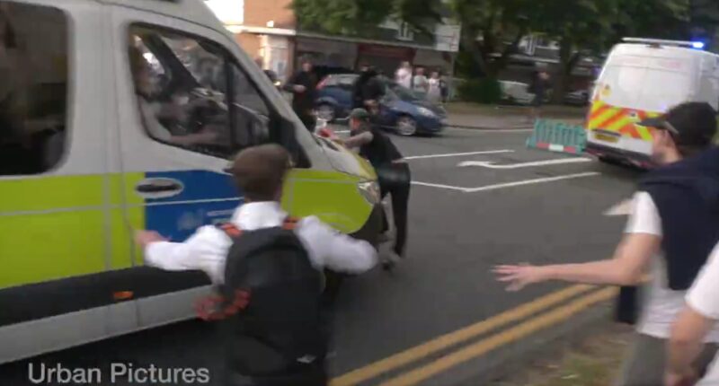 Police Run Over Anti-Immigration Protester After Migrant Sex Attack.