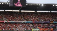 A minute's silence was held for Diogo Jota before Portugal Women faced Spain