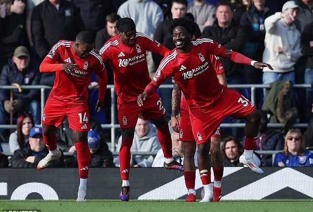 Nottingham Forest star Callum Hudson-Odoi (left) is of interest to Premier League sides