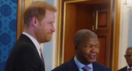 Prince Harry welcomed to Angola 28 years after Diana’s historic landmine walk
