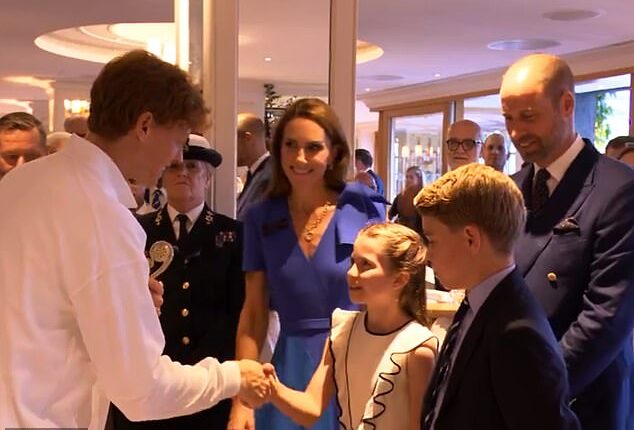 Prince William and Kate Middleton's sweet gesture to Louis: Royals ask new Wimbledon champion Jannik Sinner to sign a tennis ball for Prince Louis 'so he doesn't get upset' after missing the SW19 final