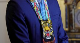 Prince William (pictured) told investors, politicians and scientists on Thursday that Indigenous People had a crucial role to play in protecting nature in his latest call for urgent action to tackle the impact of climate change