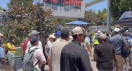 Protesters gather at Disneyland as JD Vance visits resort with family