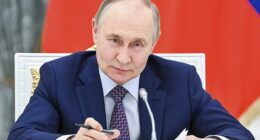 Vladimir Putin (above) has allegedly told Iran to accept a US nuclear deal in which they would be unable to enrich uranium