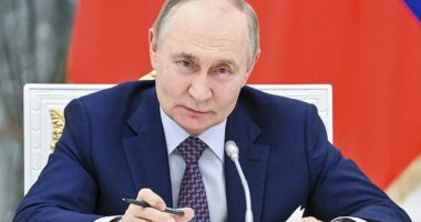 Vladimir Putin (above) has allegedly told Iran to accept a US nuclear deal in which they would be unable to enrich uranium