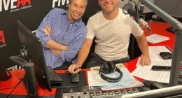 Jade Robran, who hosts FIVEAA's Winter Breakfast show with Tom Rehn, was presenting her show before abruptly leaving the studio just before 7am
