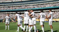 A Real Madrid star was seen enjoying another sport while on holiday