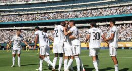A Real Madrid star was seen enjoying another sport while on holiday