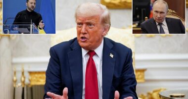 President Donald Trump has asked Volodymyr Zelensky whether he could strike Moscow if the U.S. provided long-range weapons, according to reports. 'Volodymyr, can you hit Moscow? . . . Can you hit St Petersburg too?' Trump asked during the July 4 call between the US and Ukrainian leaders, the Financial Times reported on Tuesday, citing people briefed on the discussions. They said Zelensky replied: 'Absolutely. We can if you give us the weapons.'