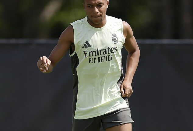 Kylian Mbappe has reportedly lost almost a stone after a serious case of food poisoning