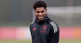 Marcus Rashford is set to choose between two squad numbers when he joins Barcelona