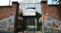 Pictured: Kobi Nazrul school, where no pupils speak English as a first language