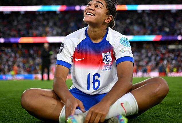 Jess Carter takes a moment for the incredible triumph of Euro 2025 to sink in