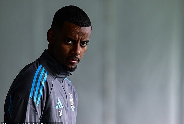 Alexander Isak was not included in Newcastle's squad for Saturday's friendly vs Celtic