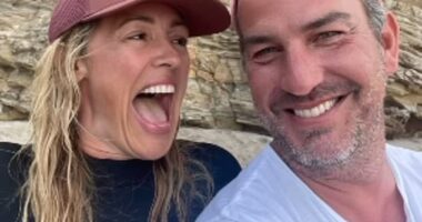 Cat Deeley, 48, is close friends with Soho House director Markus Anderson (pictured alongside one another)