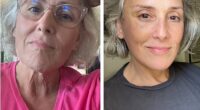 Ricki Lake celebrated the one-year anniversary of her facelift on Instagram this week, after going public with the procedure last month; pictured before and shortly after