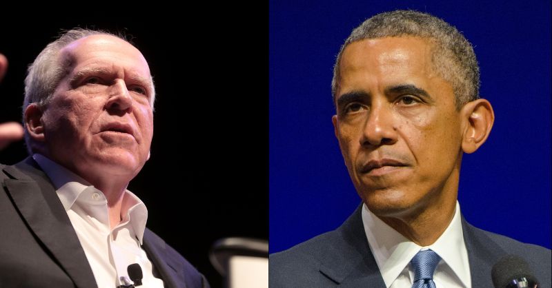 John Brennan and Barack Obama