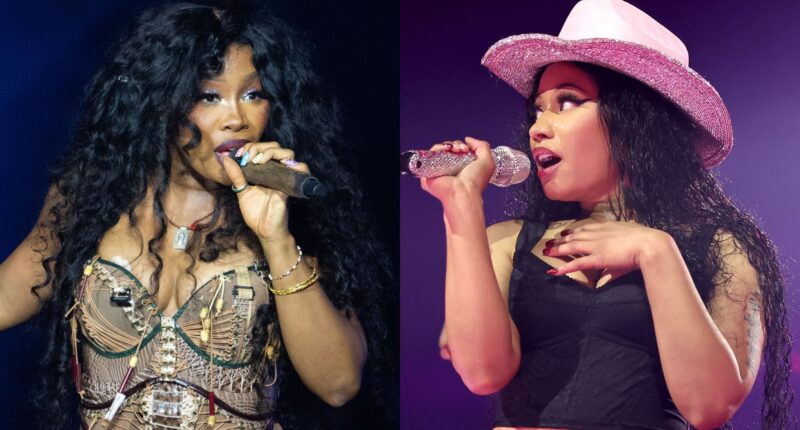 SZA Claps Back At Nicki Minaj By Releasing Screenshot Showing Rapper Asked TDE Punch About A Potential Song Feature