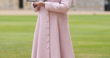 BAFTA-winning actress Sarah Lancashire was among those honoured at Windsor Castle on Tuesday as she became a Commander of the Order of the British Empire (CBE)