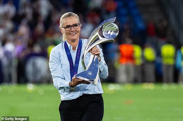 England manager Sarina Wiegman promised England would party into the night after their Women's Euros victory