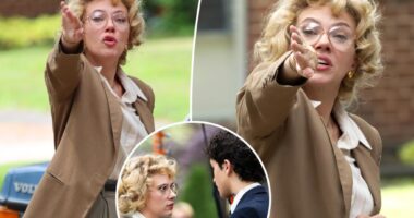 Scarlett Johansson screams at paparazzi while filming new movie