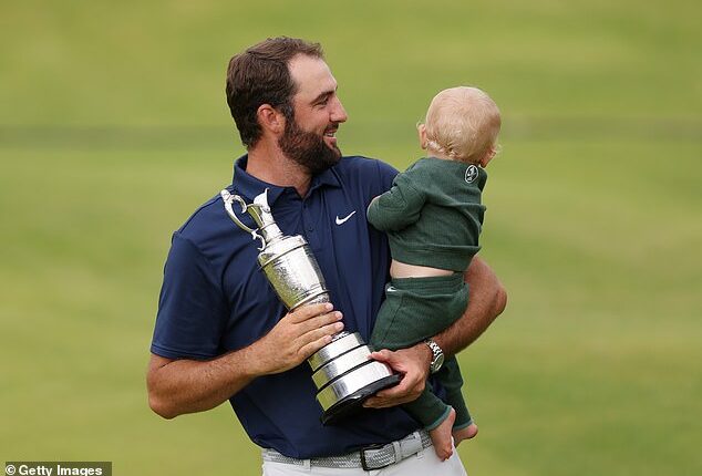 A relentless Scottie Scheffler sealed his first British Open triumph by four shots on Sunday