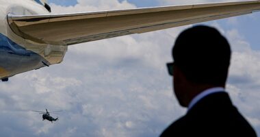 A Secret Service agent is under investigation after trying to bring his wife along with him on a support plane that was headed to Scotland as part of President Donald Trump's trip this week